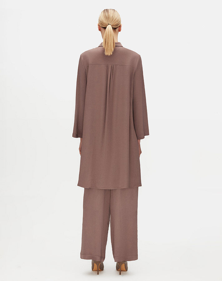 Colorful Stone A-line Cut Stylish Tunic - 14
