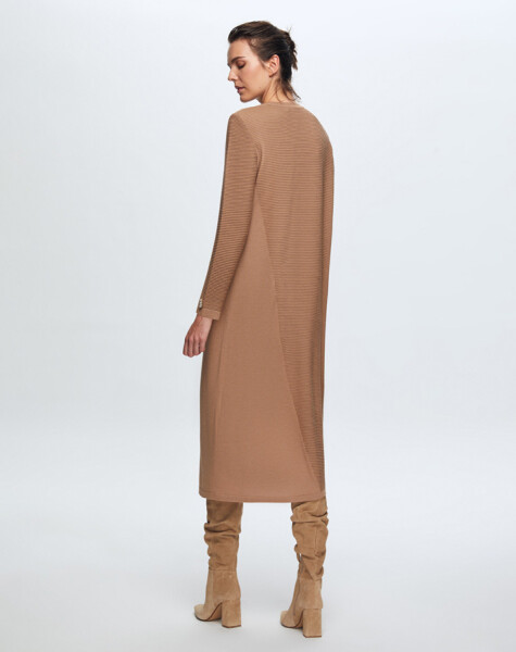 T24K-4001 Corded Knitwear Dress - 5
