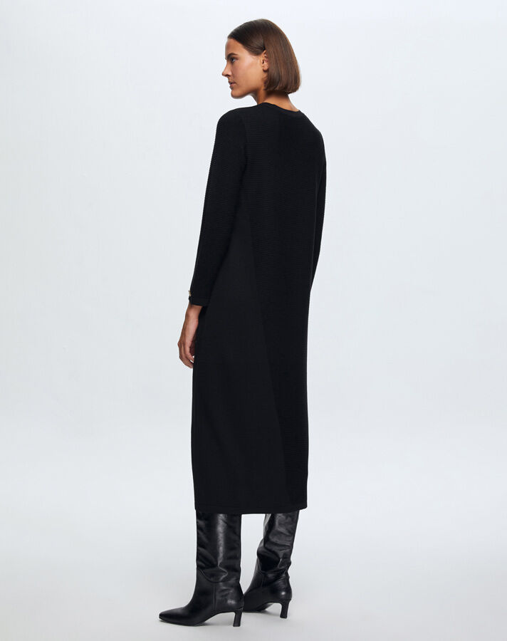 T24K-4001 Corded Knitwear Dress - 7