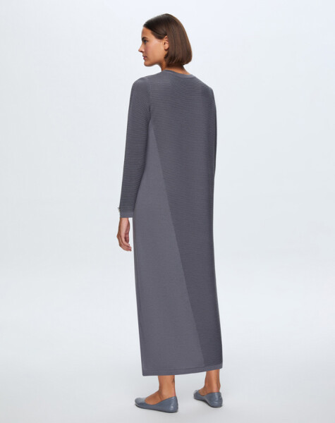 T24K-4001 Corded Knitwear Dress - 8