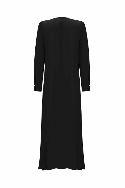 T25Y-4035 Cupro Dress with Pocket Cover - 13