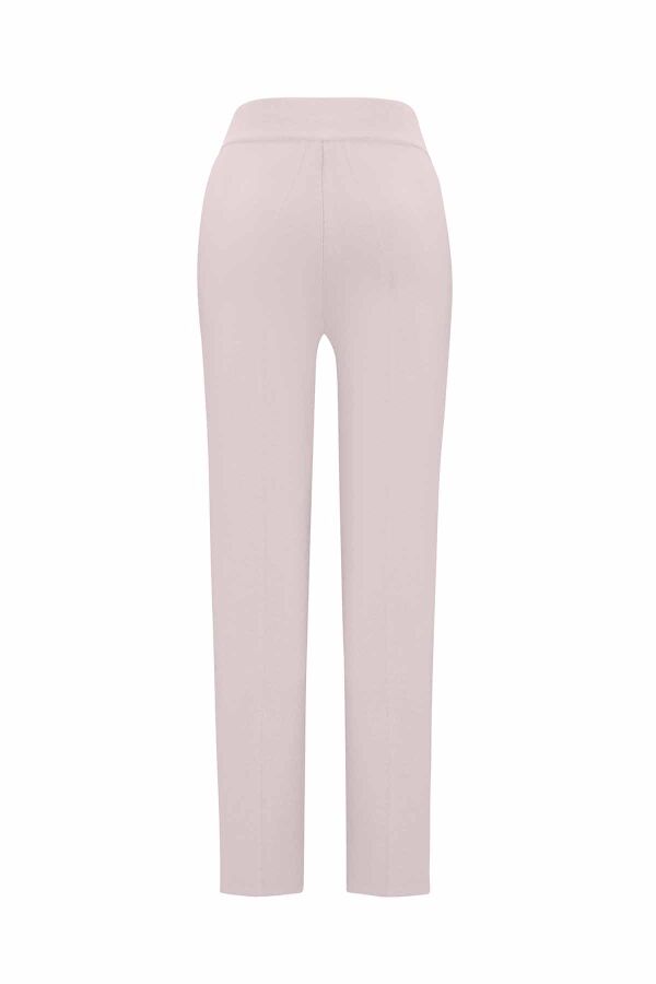 Dar Paça Triko Pembe Pantolon - 2