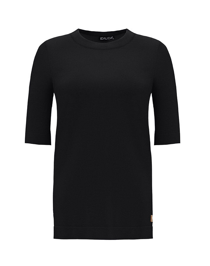  Kısa Kollu Triko Basic Tunik - 10
