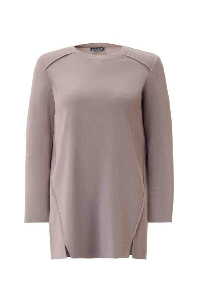 Long Sleeve Basic Vizon Knit Tunic 