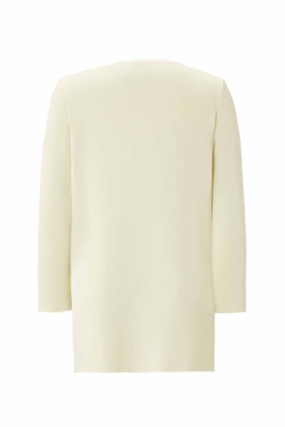 Long Sleeve Basic Yellow Knit Tunic - MISS DALIDA (1)