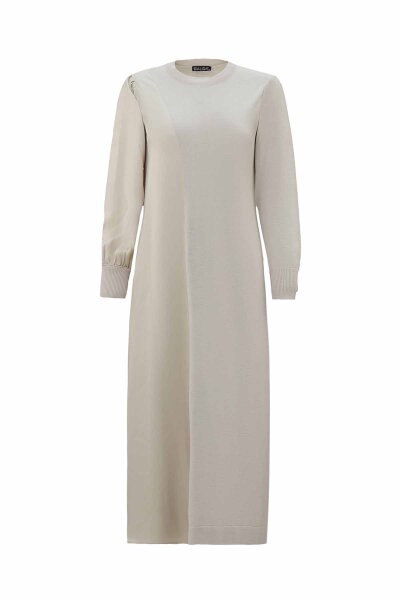 Relaxed Fit Knit Mantle Stone Dress - MISS DALIDA