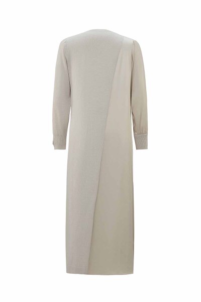 Relaxed Fit Knit Mantle Stone Dress - MISS DALIDA (1)