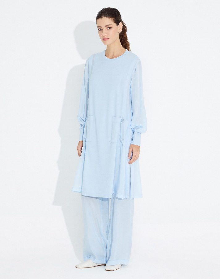 Side Cuppe Pocket Tunic - 3