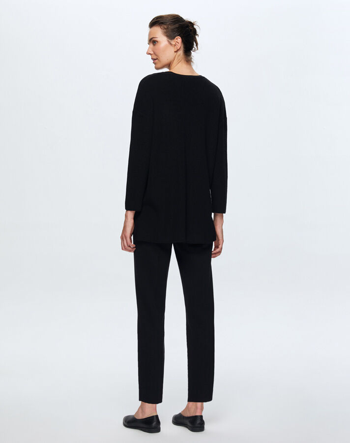 T24K-6024 Önü Taşlı Basic Tunik - 6