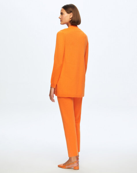 T24K-7000 Dar Paça Triko Pantolon BROLO-ORANGE - 2