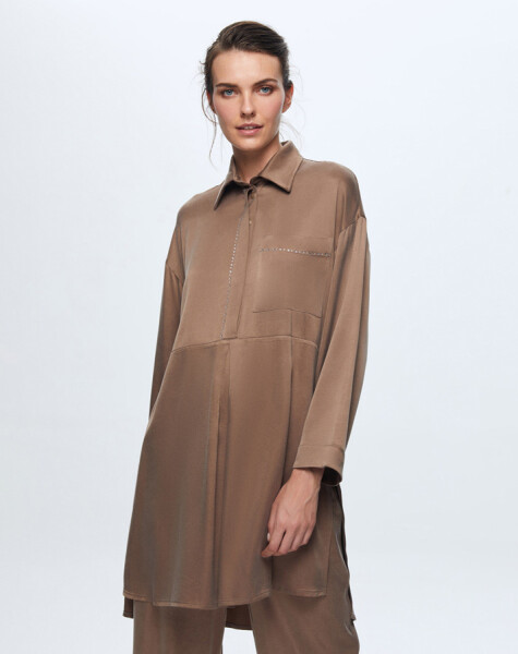 T24K-7009 Kupro Bol Paça Pantolon - 3