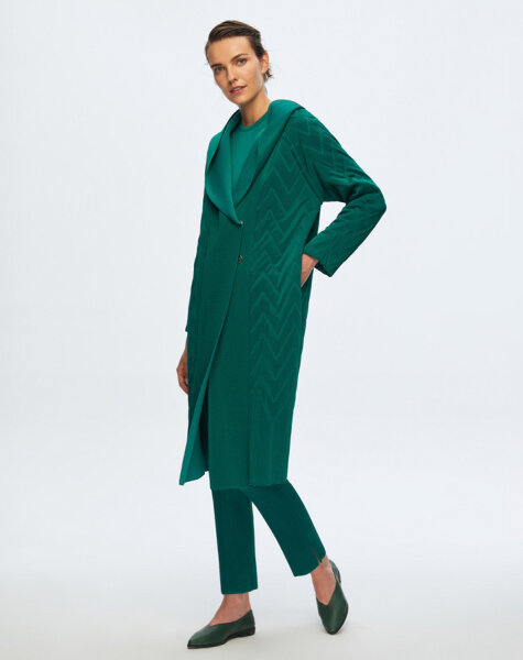 T24K-8023 Kapişonlu Kapitone Kap IMOLA-EMERLAND - 2