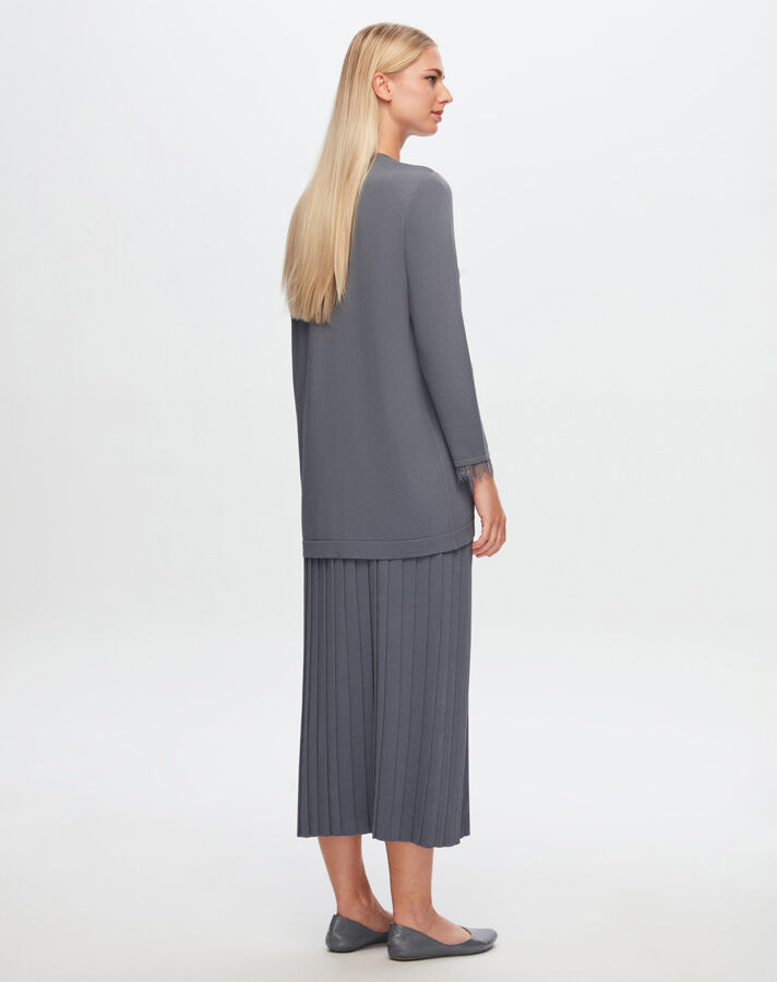 T24Y-2016 Knitwear Pleat Skirt - 4
