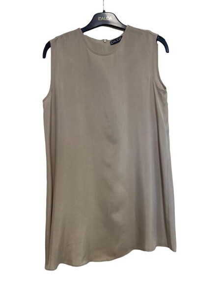 T24Y-6007 Sleeveless Cupro Tunic - 14