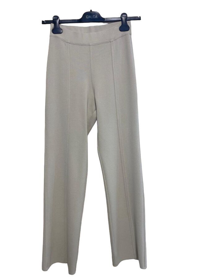 T24Y-7006 Pipe Leg Knitwear Trousers - 13