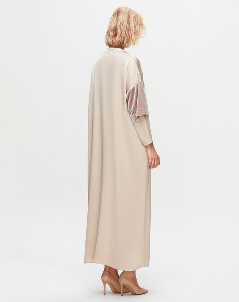 T25K-0007 İç Elbiseli Kaftan - 2