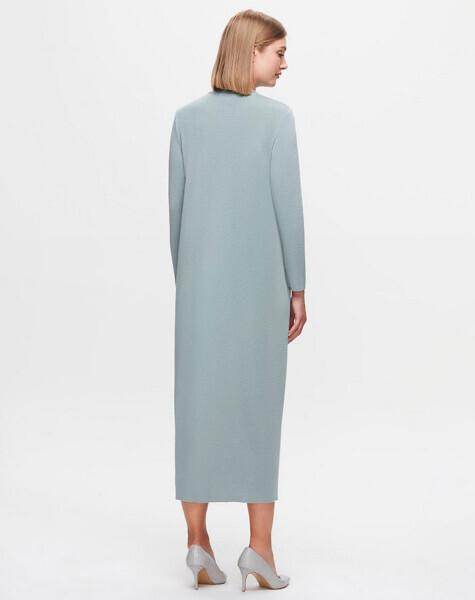 T25K-4011 Cebi ve Önü Keçe Detaylı Elbise MANİA-RESEDA - MISS DALIDA (1)