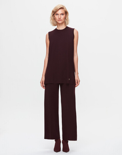 T25K-6000 Kolsuz Basic triko tunik BLACK 