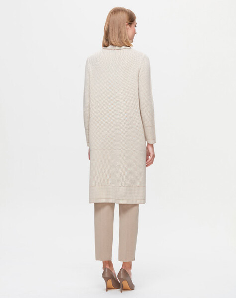 T25K-6017 High Collar Long Tunic - 6