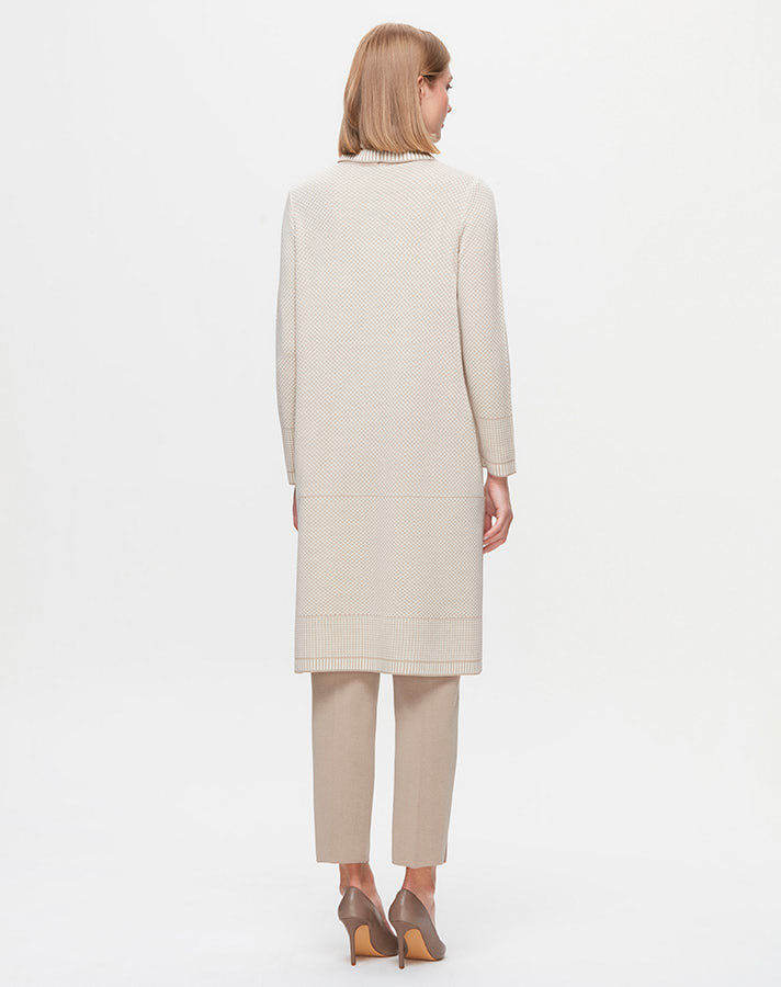 T25K-6017 High Collar Long Tunic - 6