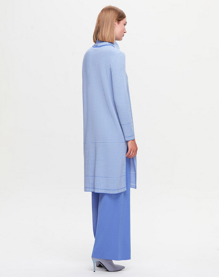 T25K-6017 High Collar Long Tunic - 12