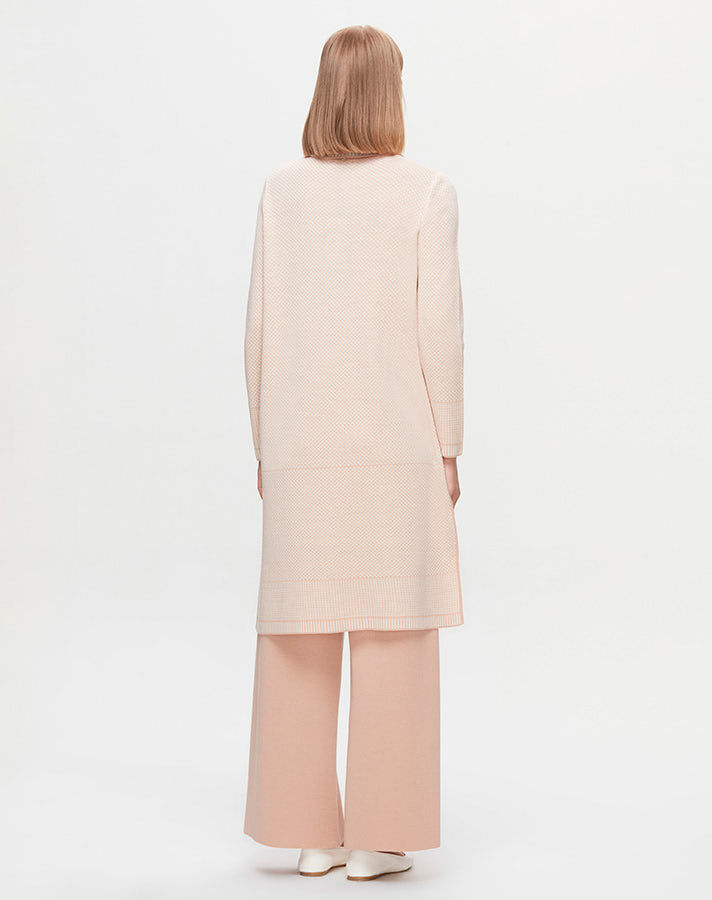 T25K-6017 High Collar Long Tunic - 3