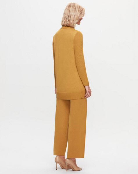 T25K-7001 Bol Paça Triko Dote Mustard Pantolon - 2