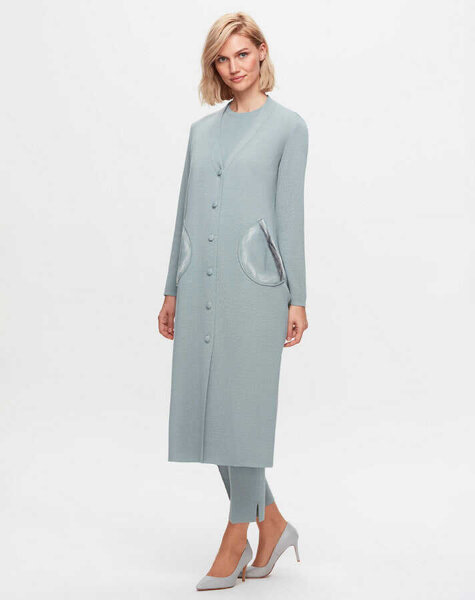 T25K-7001 Bol Paça Triko Pantolon MANİA-RESEDA 