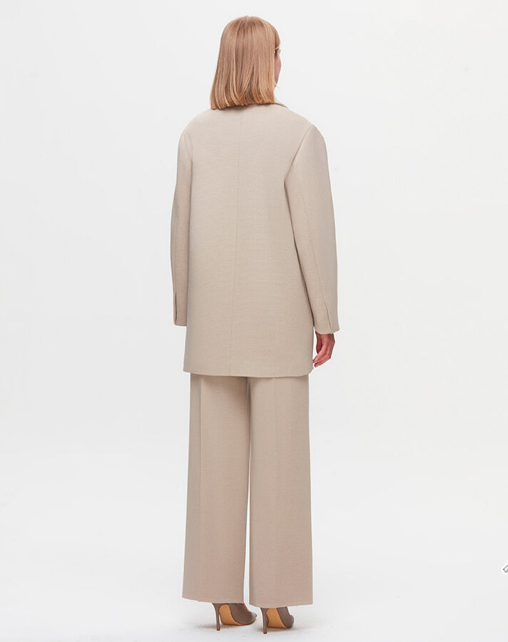 T25K-8009 Çelik Örgü Blazer Ceket - 4