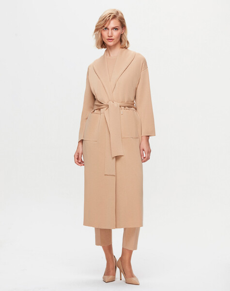 T25K-9015 Two Pocket Collar Detailed Cardigan - 7
