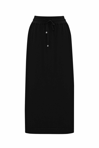 Beli Lastikli Rahat Kesim Siyah Etek - 1