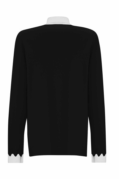 Kısa Kollu Triko Siyah Tunik - MISS DALIDA (1)