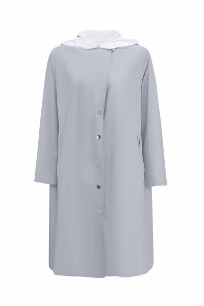 Hafif Yumoş Gri Mont 