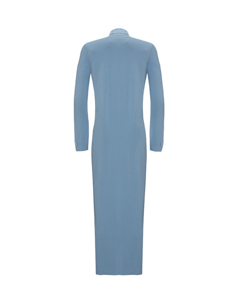  T25Y-0010 Zipper Collar Knitwear Dress - 7