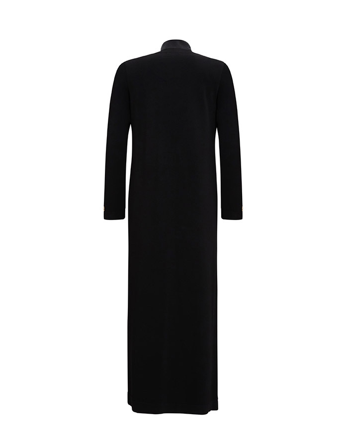  T25Y-0010 Zipper Collar Knitwear Dress - 13