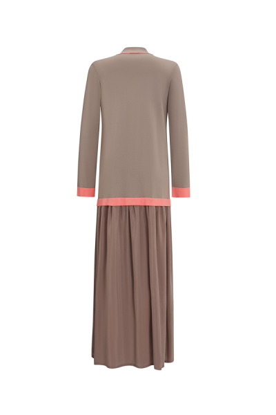  T25Y-4002 Cupro-Knitwear Shirt Dress - 5