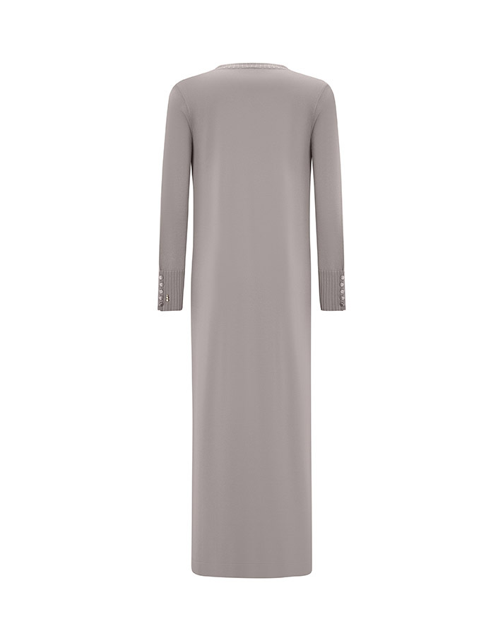 T25Y-4013 Color Detailed Sleeveless Knitwear Dress - 10