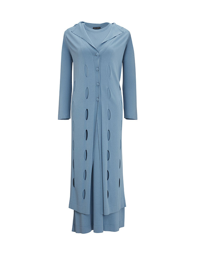 T25Y-4037 Sleeveless Basic Solid Color Dress - 4