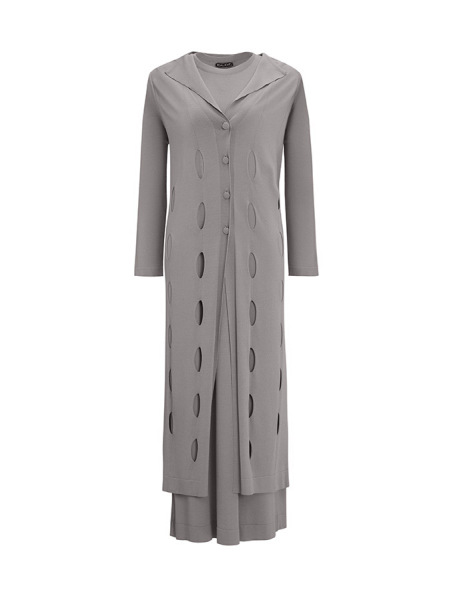 T25Y-4037 Sleeveless Basic Solid Color Dress - 6