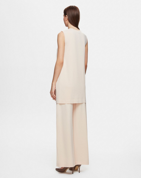 Basic Kolsuz Triko Butter Tunik - 2