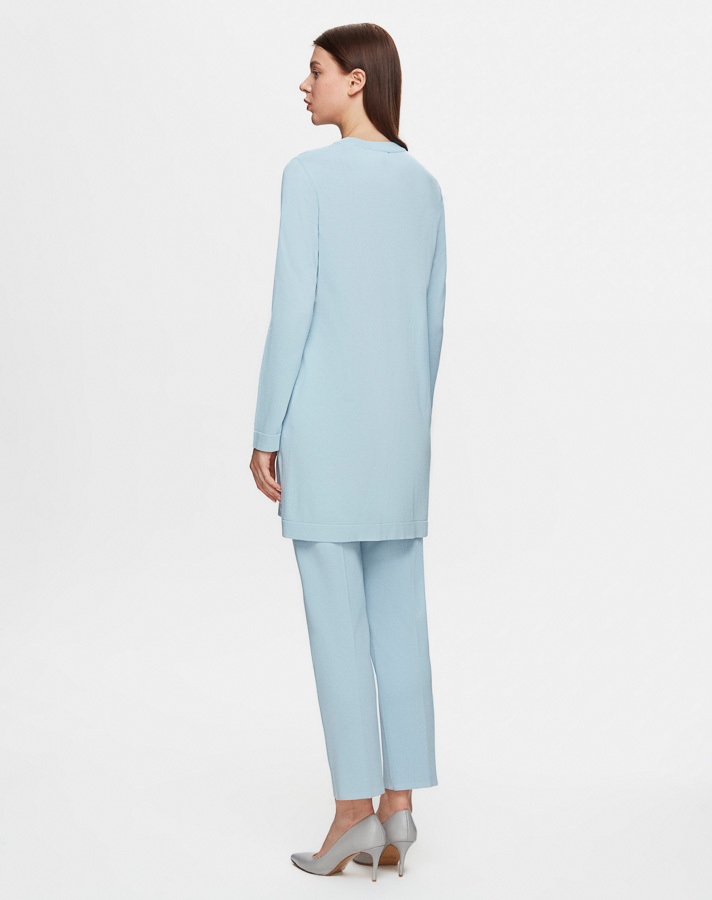T25Y-6001 Long Sleeve Basic Knitwear Tunic - 15