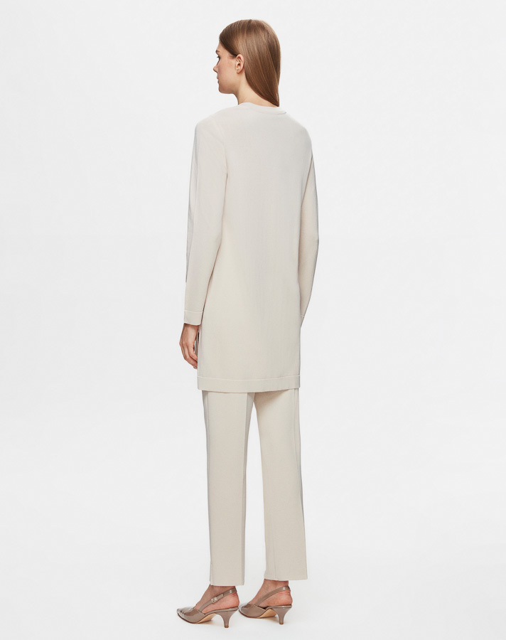 T25Y-6001 Long Sleeve Basic Knitwear Tunic - 21