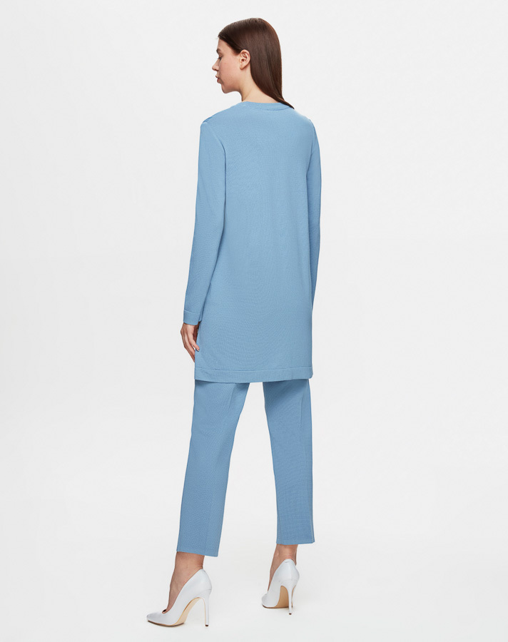 T25Y-6001 Long Sleeve Basic Knitwear Tunic - 26