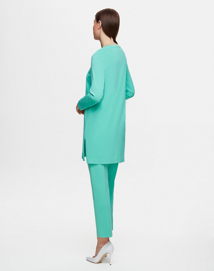 T25Y-6001 Long Sleeve Basic Knitwear Tunic - 33
