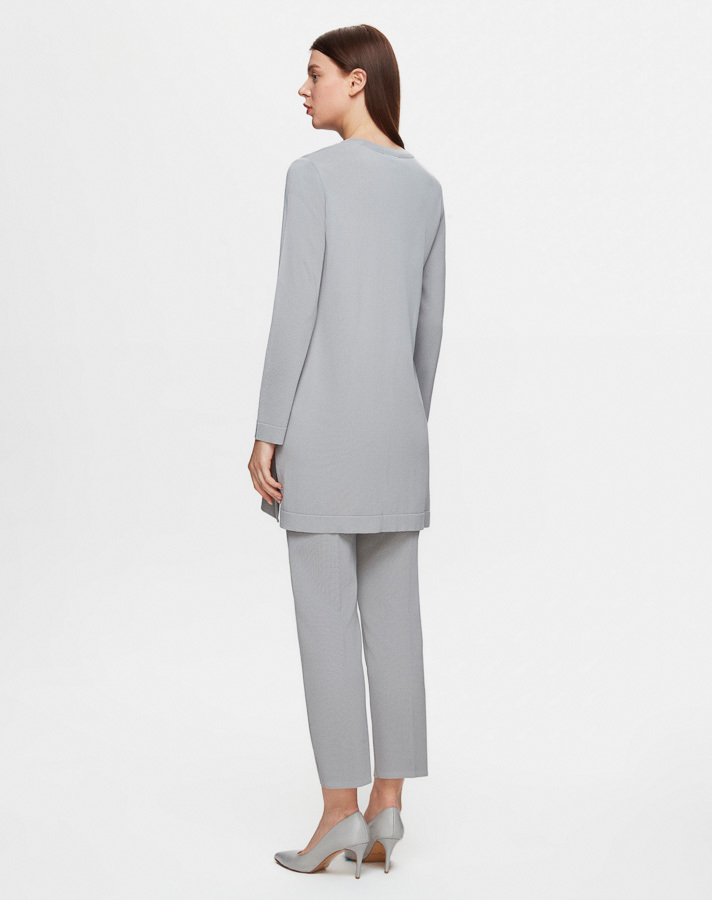 T25Y-6001 Long Sleeve Basic Knitwear Tunic - 41