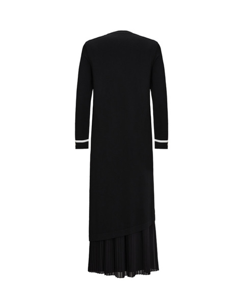T25Y-6015 Slit Detailed Long Knitwear Tunic - 15