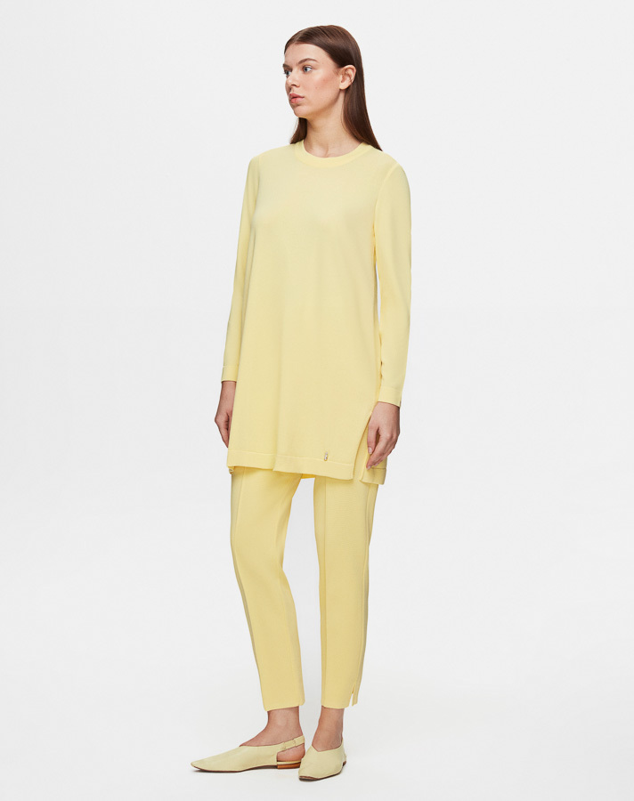 T25Y-7000 Narrow Leg Knitwear Trousers - 13
