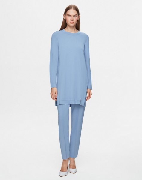 T25Y-7000 Narrow Leg Knitwear Trousers - 20