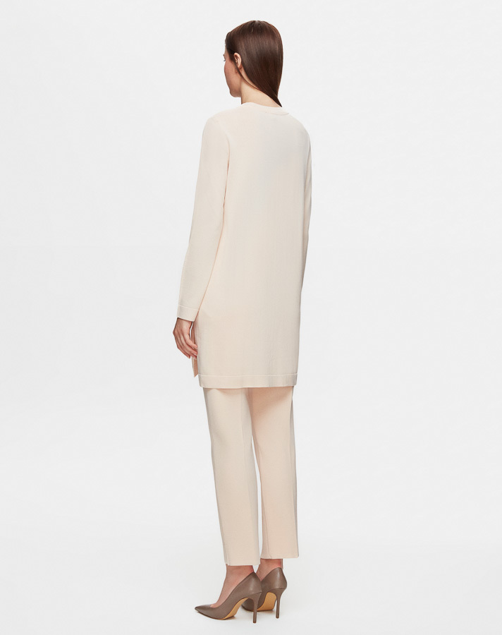 T25Y-7000 Narrow Leg Knitwear Trousers - 32