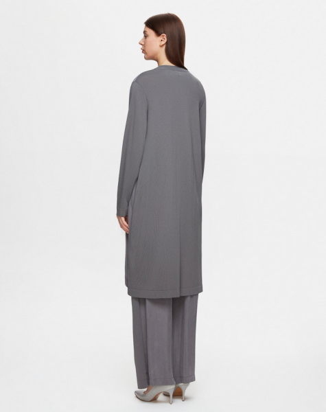 T25Y-7006 Gathered Waist Wide Leg Cupro - 3